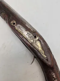 Original 17 tals flintepistol uden lås