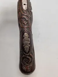 Original 17 tals flintepistol uden lås