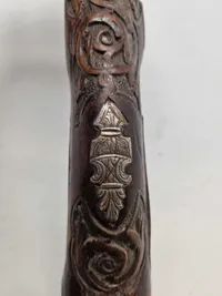 Original 17 tals flintepistol uden lås