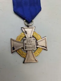 Sjælden original tysk medalje for 50 års tro tjeneste i staten