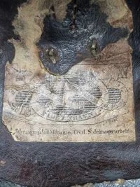 Original Dansk dragon officer model 1854 med label