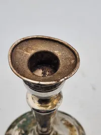 Sølvstager (lødighed 830) vægt ca 300 gram - sølvværdi - ca 1400,-