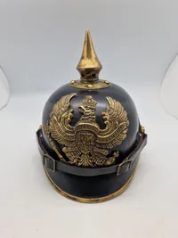 Prussian Pickelhaube Helmet størelse 58, vanvittig repro