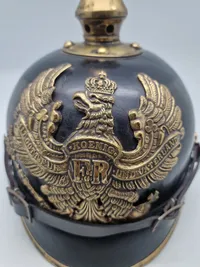 Prussian Pickelhaube Helmet størelse 58, vanvittig repro