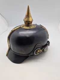 Prussian Pickelhaube Helmet størelse 58, vanvittig repro