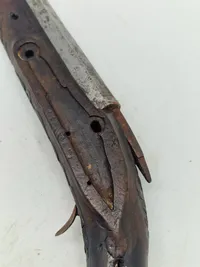 Flintepistol til renovering