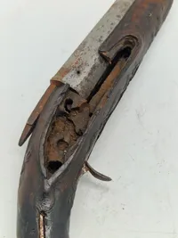 Flintepistol til renovering