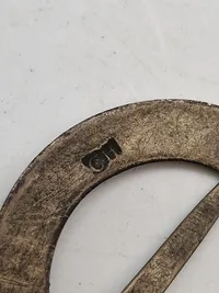 Bæltespænde af sølv - 1800 tallet