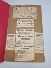 Stor samling udklip i scrapbøger - ww2