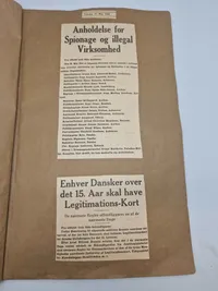 Stor samling udklip i scrapbøger - ww2