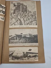 Stor samling udklip i scrapbøger - ww2