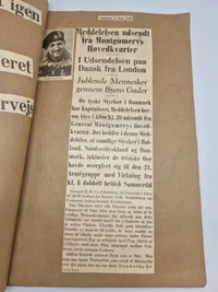 Stor samling udklip i scrapbøger - ww2