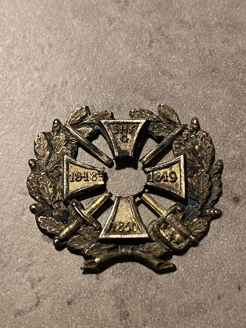 Originalt tysk veteranmærke