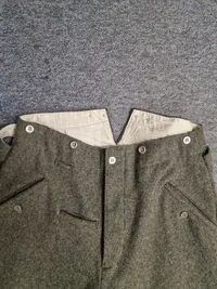 Tysk WW1 feltuniform størelse 48, god repro
