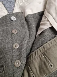 Tysk WW1 feltuniform størelse 48, god repro