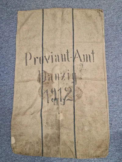 Sjælden original tysk forplejningssæk fra 1912, Danzig