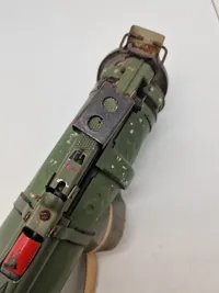 Original DDR panserværsreket - model RBR M80, system LAW, kaliber 64 mm - afskudt