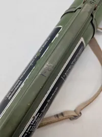 Original DDR panserværsreket - model RBR M80, system LAW, kaliber 64 mm - afskudt