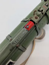 Original DDR panserværsreket - model RBR M80, system LAW, kaliber 64 mm - afskudt