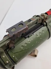 Original DDR panserværsreket - model RBR M80, system LAW, kaliber 64 mm - afskudt