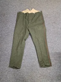 Ekstremt sjældne Tyske WW1 feltbukser model 1907, dateret 1914