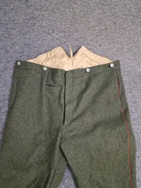 Ekstremt sjældne Tyske WW1 feltbukser model 1907, dateret 1914