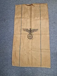 Original tysk forplejningssæk fra 1938