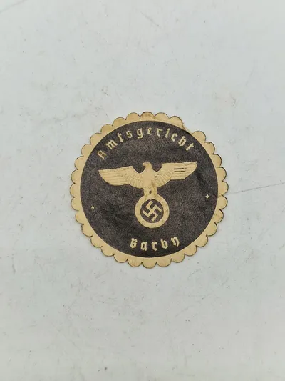 Originalt tysk brevmærke - ww2