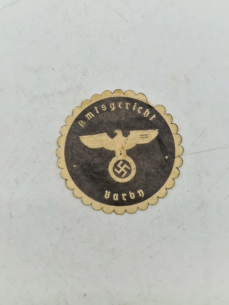 Originalt tysk brevmærke - ww2