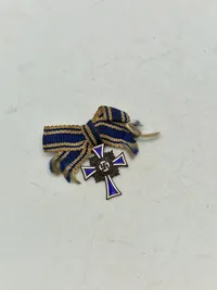 Originalt miniature Mutterkreuz - bronce