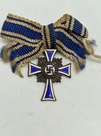 Originalt miniature Mutterkreuz - bronce