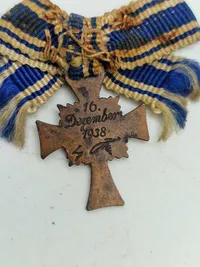 Originalt miniature Mutterkreuz - bronce