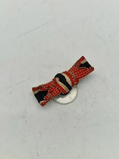 Original tysk knappehuls sløjfe for jernkors - ww2