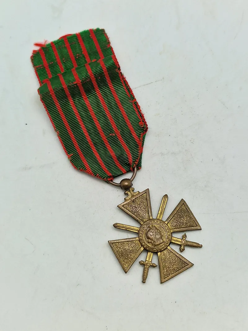 Originalt Fransk CROIX DE GUERRE - 1914-1918