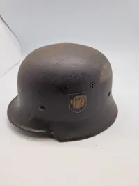Original Tysk WW2 brandhjelm