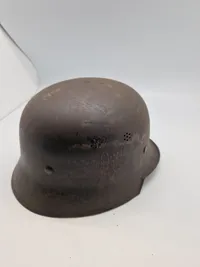 Original Tysk WW2 brandhjelm