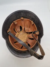 Original Tysk WW2 brandhjelm