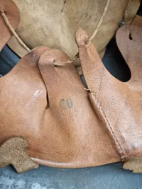 Original Tysk WW2 brandhjelm