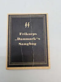 Sjælden original WW2 Frikorps Danmark Sangbog,