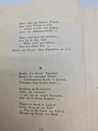 Sjælden original WW2 Frikorps Danmark Sangbog,