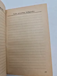 Original Dansk 1945 SS kalender, komplet