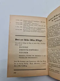 Original Dansk 1945 SS kalender, komplet
