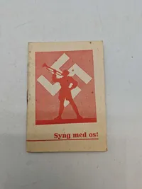 Original Dansk WW2 NSU sangbog, komplet