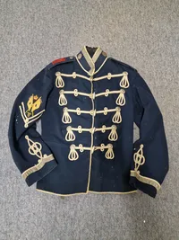 Sjælden tysk ww1 uniform der har tilhørt dansk sønderjyde for en unteroffizier & fahnenträger fra husar RGT “Königin” Wilhemina der Niederlande (Hannoversches) no 15, 3 eskadron