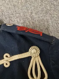 Sjælden tysk ww1 uniform der har tilhørt dansk sønderjyde for en unteroffizier & fahnenträger fra husar RGT “Königin” Wilhemina der Niederlande (Hannoversches) no 15, 3 eskadron