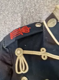 Sjælden tysk ww1 uniform der har tilhørt dansk sønderjyde for en unteroffizier & fahnenträger fra husar RGT “Königin” Wilhemina der Niederlande (Hannoversches) no 15, 3 eskadron