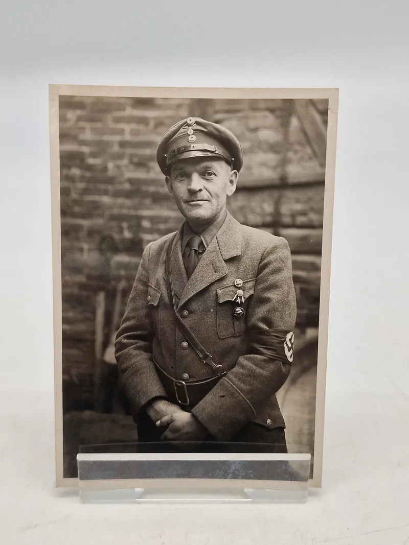 Originalt foto af Der Stahlhelm Bund mand