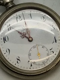 Originalt Omega lommeur, virker