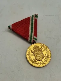 Original BULGARIA KINGDOM WW I Commemorative Victory Medal 1915 - 1918