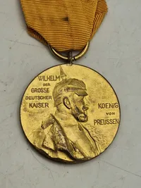 Original CENTENARMEDAILLE 1897, MEDAILLE ZUM ANDENKEN AN DEN HUNDERTSTEN GEBURTSTAG KAISERS WILHELM I.